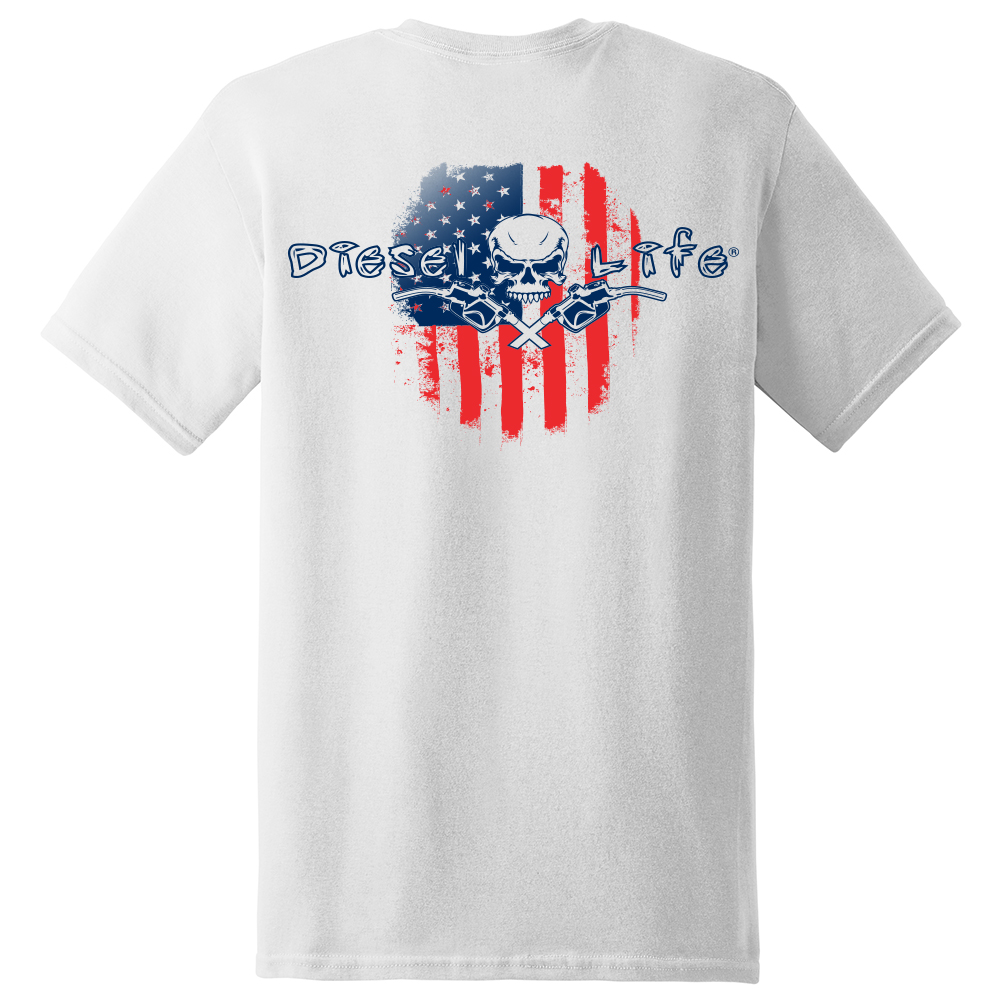 American Flag Short Sleeve T-Shirt